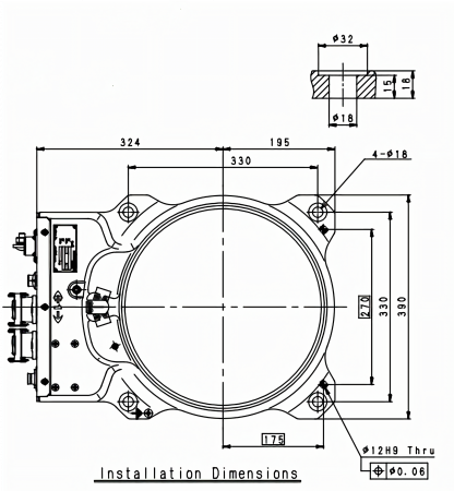 Технический чертёж Kawasaki BA013L